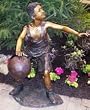 Basketball Player Bronze Garden Statue - 47