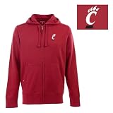 Cincinnati Signature Full Zip Hooded Sweatshirt (Team Color)