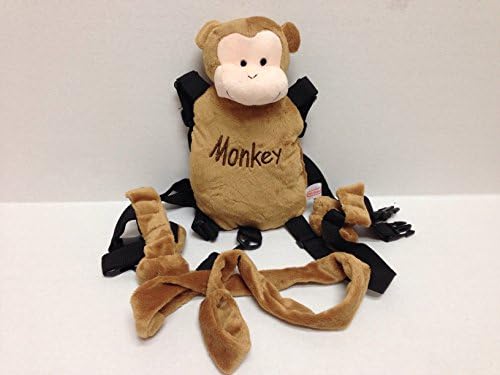 2-in-one Monkey Harness Backpack Buddy (Monkey)