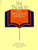The Talmud, The Steinsaltz Edition, Volume 21: Tractate Sanhedrin, Part VII (Talmud the Steinsaltz Edition)