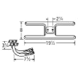 H-Shaped Twin Stainless Steel Burner Special Venturi