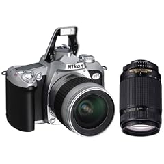 Nikon F75  Spiegelreflexkamera silber mit 28-80mm + 70-300mm Original-Zoomobjektiven