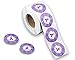 Purple Ribbon Stickers - We're In This Together (500 Stickers)
