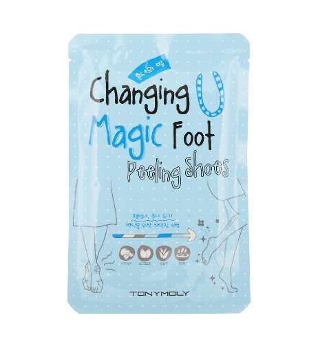 Tonymoly changing u magic foot peeling shoes, 5.60 ounc…