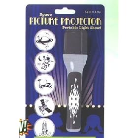 SPACE PICTURE PROJECTOR FLASHLIGHT by Toysmith by Toysmith