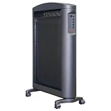 Soleus Silver Micathermic Radiator Heater with Digital LCD/Remote