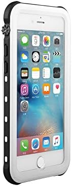 iPhone 7 Plus Waterproof Case, LYNXTECH Ultra-thin Shock-Proof Dust-Proof Snow-Proof Underwater Waterproof Case for iPhone 7 Plus (White)