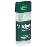 Mitchum Anti-Perspirant & Deodorant, Clear Gel, Mountain Air, 3.4 oz (96 g) (Pack of 4)