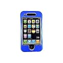 Skque Blue Crystal Aluminum Case for Apple iPhone 3G Series