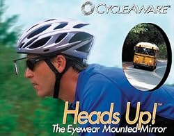 Cycleaware Heads Up Eyewear Mounted Mirror