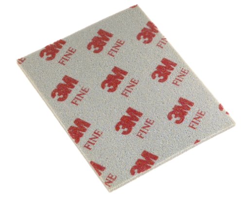 3M 917NA Contour Surface Sanding Sponge, 4.5 in x 5.5 in x .1875 in, Fine