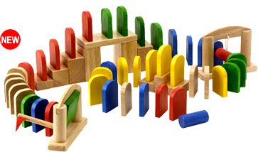 Childrens Toyshop  Toys : Knock and Fall Dominoes