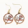 New York Yankees Dangle Earrings
