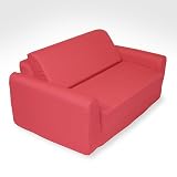 Product details for Red Juvenile Sofa Sleeper