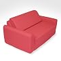 Red Juvenile Sofa Sleeper