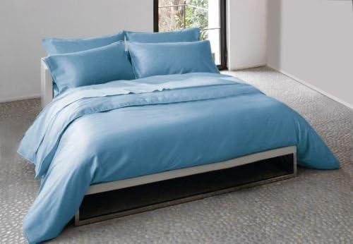 1800 Series Deep Pocket Wrinkle Resistant Ultra Soft Egyptian Quality 4 Pieces Sheet Set King LIGHT BLUE