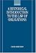A Historical Introduction to the Law of Obligations