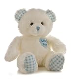 Aurora Plush Baby 14 inches  Baby Boy's First Bear