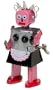 Tin Roxy the Wind-Up Robot
