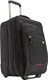 Reise-Trolley Nylon schwarz/rot 17""