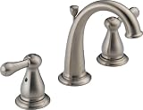 Delta 3575-SS Leland Two Handle Widespread Lavatory Faucet, Stainless