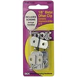 OOK 50227 1/8-Inch Offset Clip with Hardware