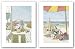 Mickey's Dance and Mickey's Ice Cold Drinks Set by David E. Doss 13x9 Art Print Poster