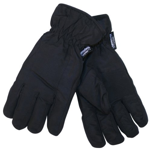 Women's Thinsulate Lined Waterproof Microfiber Winter Ski Gloves