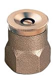 Orbit Sprinkler System 180 Degree Pattern Brass Shrub Head 54031