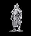 LightningStore Silver Gold Chinese General Warrior Metallic 3D Jigsaw Puzzle - Educational DIY Toy For Older Kids and Teens - Excellent Gift Idea