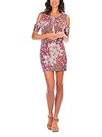 Bleu Marine Vestido (Coral)