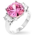 WOMEN'S GOLD RODIUM PLATED W/COLORED CZ - Napoleana's Trius