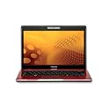 Toshiba Satellite T135-S1310RD TruBrite 13.3-Inch Ultrathin Black/Red Laptop - 9 Hours 22 Minutes of Battery Life (Windows 7 Home Premium)