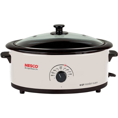 6 QT ROASTER OVEN IVORYPORCELAIN