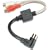 Kenwood CA-C1AUX Auxiliary input adapter with female RCA connectors