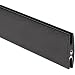 Carlisle Six*Star 669503 Polyurethane Ridge Channel 4', Black