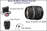 Sony 18-55mm f/3.5-5.6 SAM DT Lens for Alpha Digital SLR Cameras