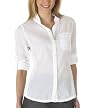 Converse&reg; One Star&reg; Roll Sleeve Margot Shirt - White