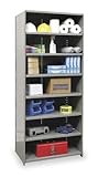 IMAGE OF Hi-Tech Shelving Medium-Duty Closed Type Starter Unit with 8 Shelves Size: 87
