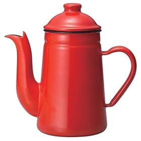 【クリックで詳細表示】Kalita コーヒ-達人・ペリカン 1L レッド