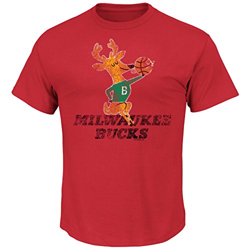 Milwaukee Bucks Weathered Post Up NBA T-Shirt