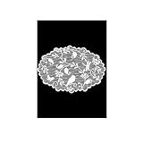 Heritage Lace Bristol Garden 14-Inch by 20-Inch Placemat, Cafe, Set of 2