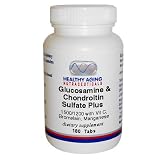 Review Healthy Aging Nutraceuticals HAN-2011 / Healthy Aging Nutraceuticals Glucosamine & Chondroitin Sulfate Plus 3 Tablets= 1500/1200 With Vit C, Bromelain, Manganese 180 Tablets