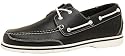 Rockport Mens Bridgeport II Boat Shoe Black