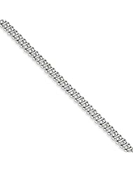 Genuine .925 Sterling Silver Diamond Bracelet 9 Grams . 100% Satisfaction Guaranteed.