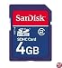 SanDisk 4 GB Class 2 SDHC Flash Memory Card SDSDB-4096-A11