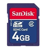 Sandisk 4GB Secure Digital SD HC Memory Card (SDSDB-4096, BULK, No Reader)