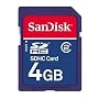 SanDisk 4 GB Class 2 SDHC Flash Memory Card SDSDB-4096-A11
