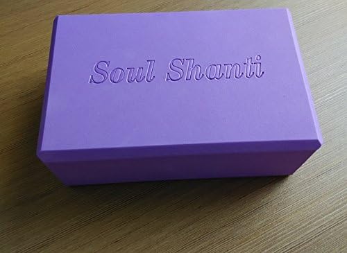 Yoga Block By Soul Shanti Yoga Blocks which made of Eco-friendly,water-proof,non-slipping, Nontoxic, Comfortable material..