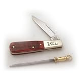 Wostenholm 1987 bicentenary knife with jig bone handle in presentation box with mini sharpener - Sheffield made